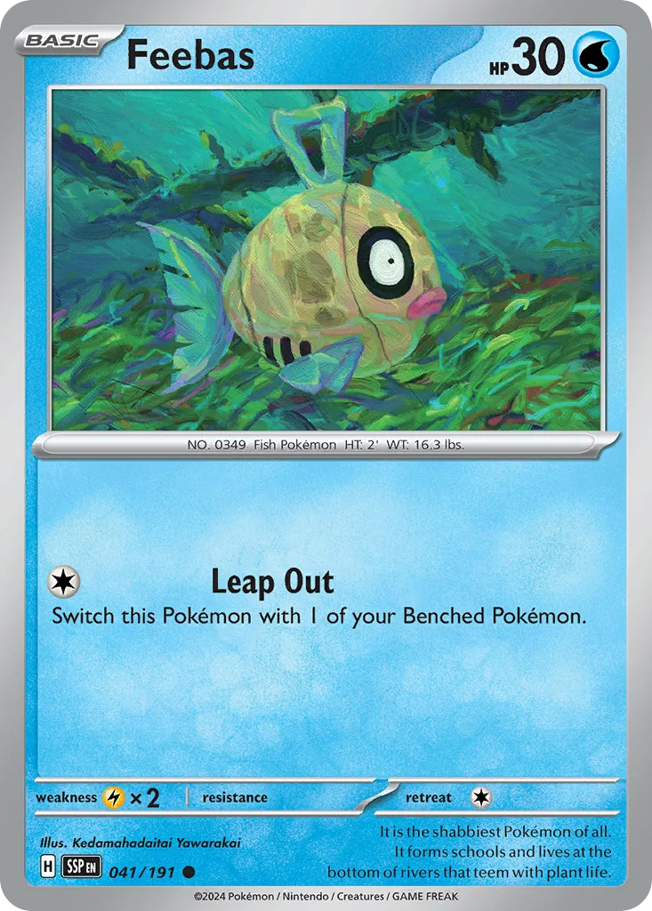Feebas (SSP 041) – Surging Sparks – Normal