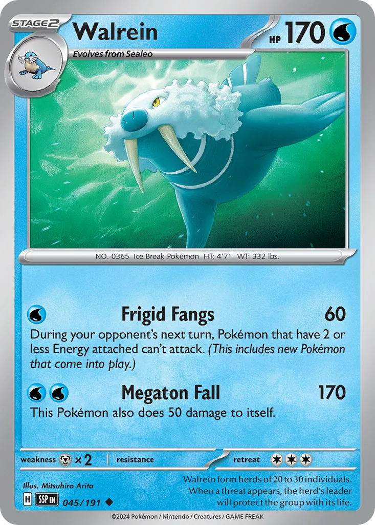 Walrein (SSP 045) – Surging Sparks – Normal
