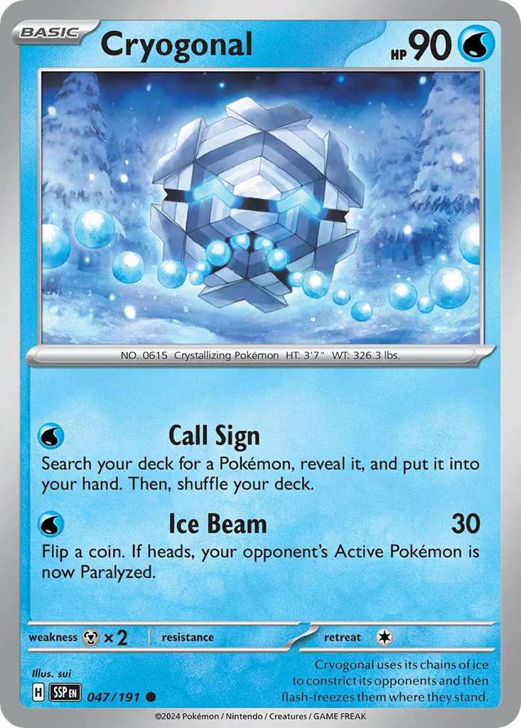 Cryogonal (SSP 047) – Surging Sparks – Normal