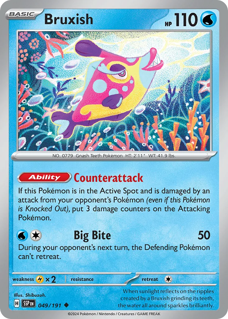 Bruxish (SSP 049) – Surging Sparks – Normal