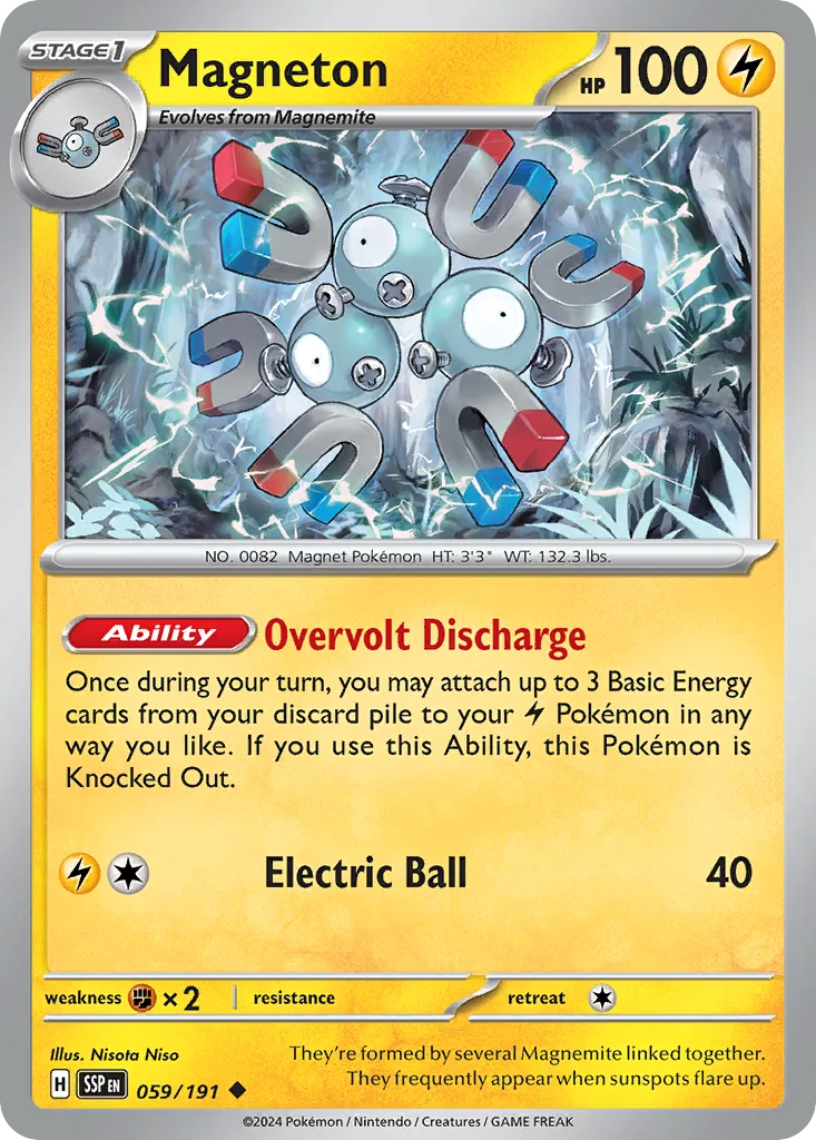 Magneton (SSP 059) – Surging Sparks – Normal