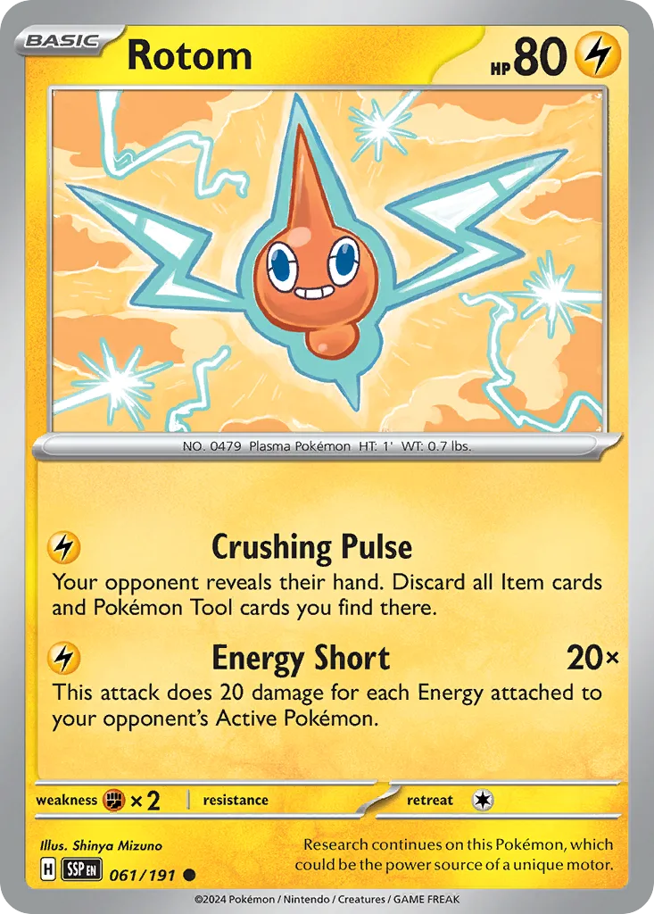 Rotom (SSP 061) – Surging Sparks – Normal