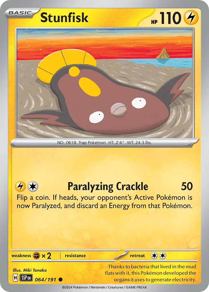 Stunfisk (SSP 064) – Surging Sparks – Normal