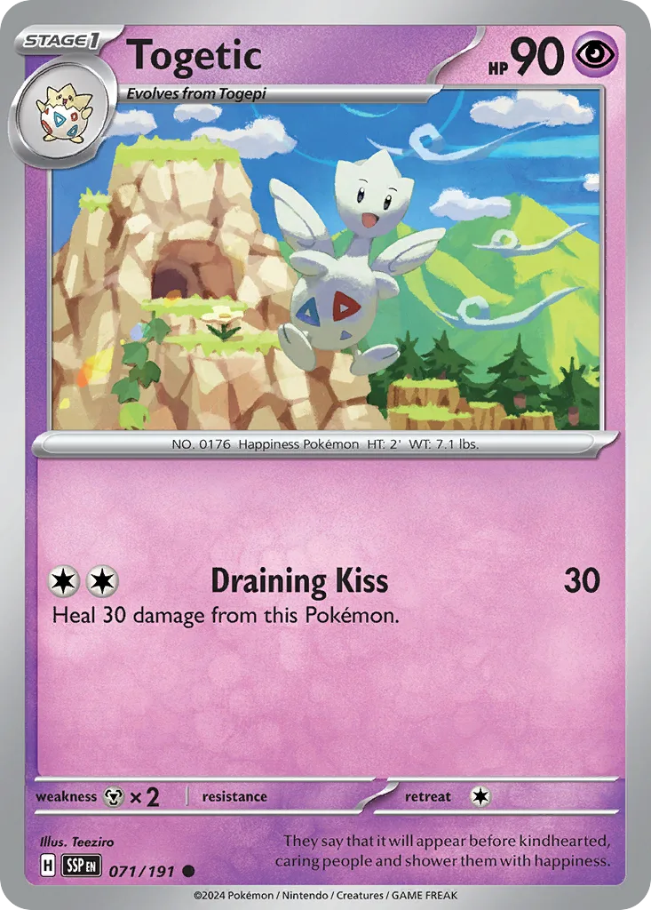 Togetic (SSP 071) – Surging Sparks – Normal