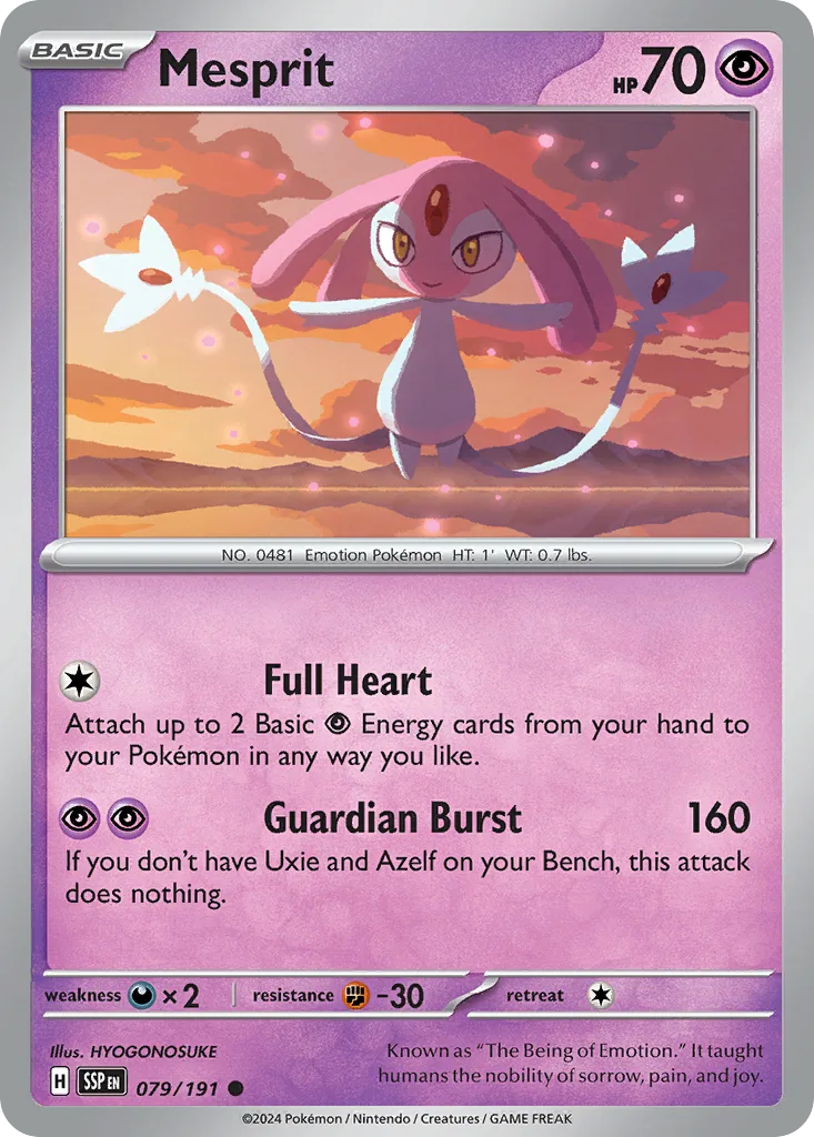 Mesprit (SSP 079) – Surging Sparks – Normal