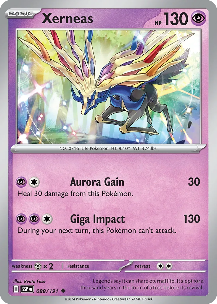 Xerneas (SSP 088) – Surging Sparks – Normal
