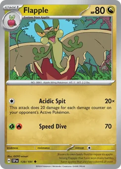 Flapple • Surging Sparks • Normal