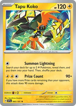 Tapu Koko - HOLO