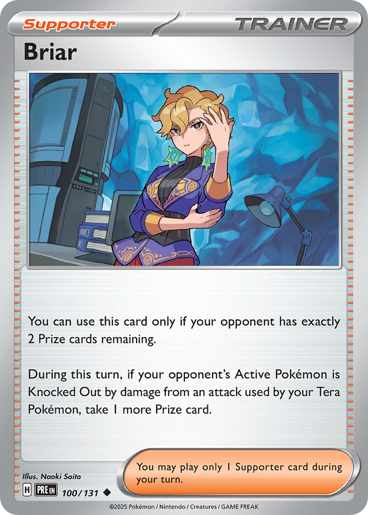 Briar (PRE 100) – Prismatic Evolutions – Normal