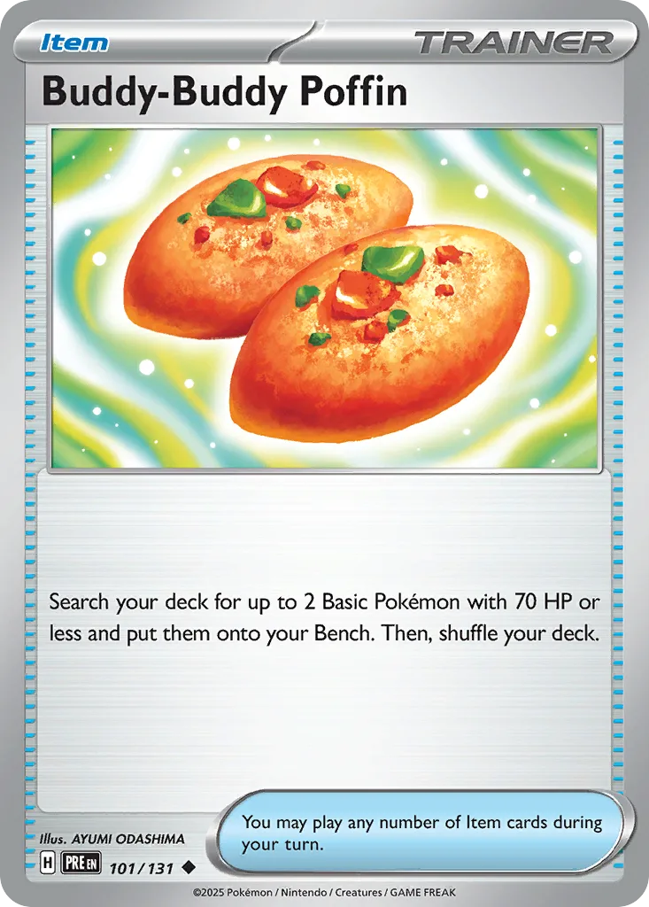 Buddy-Buddy Poffin (PRE 101) – Prismatic Evolutions – Normal