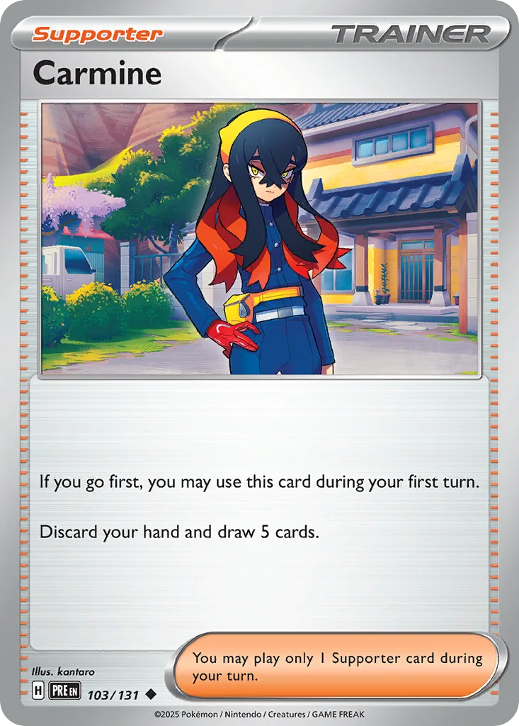 Carmine (PRE 103) – Prismatic Evolutions – Normal