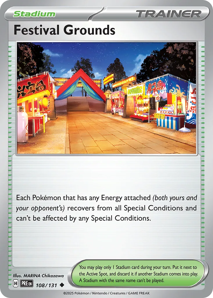 Festival Grounds (PRE 108) – Prismatic Evolutions – Normal