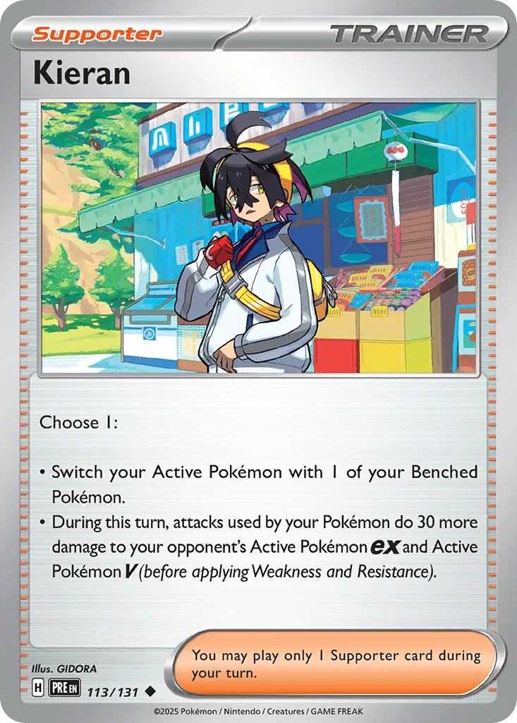 Kieran (PRE 113) – Prismatic Evolutions – Normal