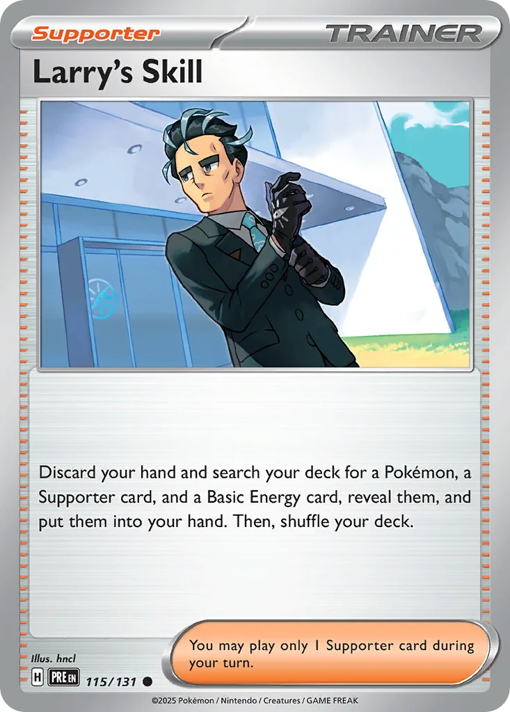 Larry's Skill (PRE 115) – Prismatic Evolutions – Normal