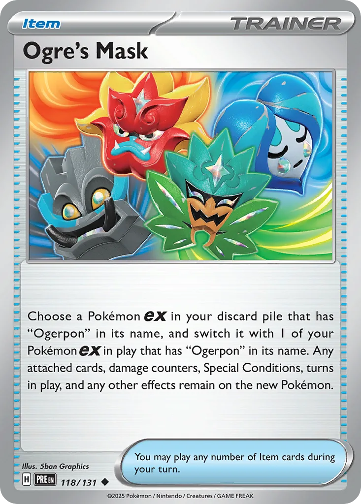 Ogre's Mask (PRE 118) – Prismatic Evolutions – Normal