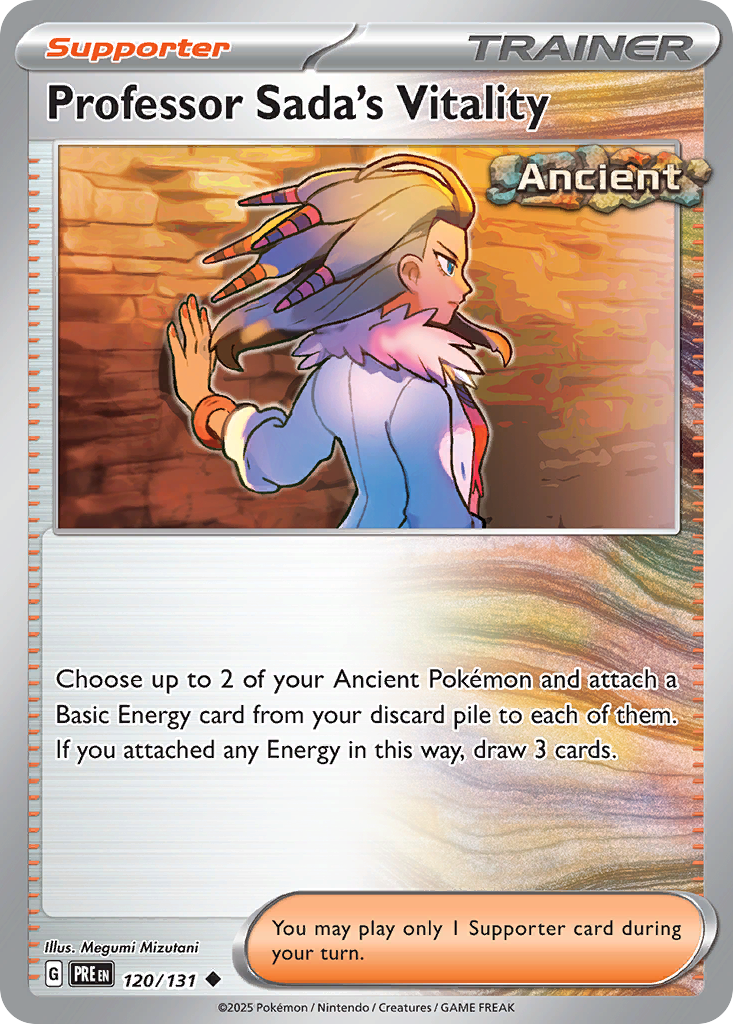 Professor Sada's Vitality (PRE 120) – Prismatic Evolutions – Normal
