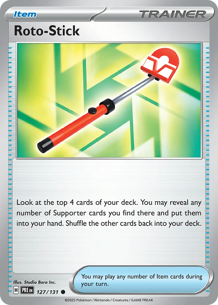 Roto-Stick (PRE 127) – Prismatic Evolutions – Normal