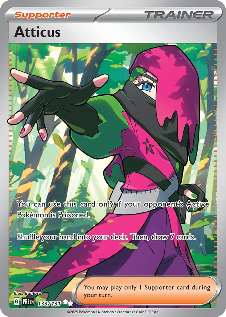 Atticus (PRE 133) – Prismatic Evolutions – Normal