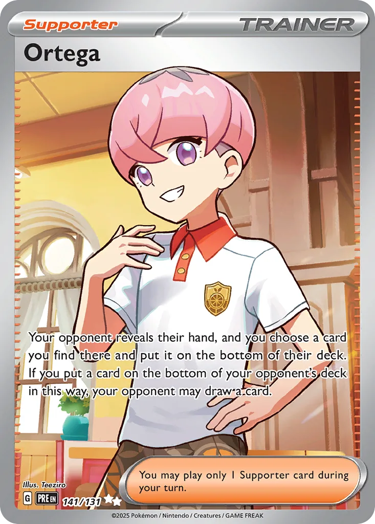 Ortega (PRE 141) – Prismatic Evolutions – Normal
