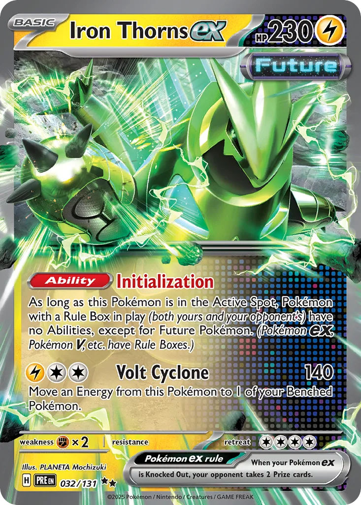Iron Thorns ex (PRE 032) – Prismatic Evolutions – Normal