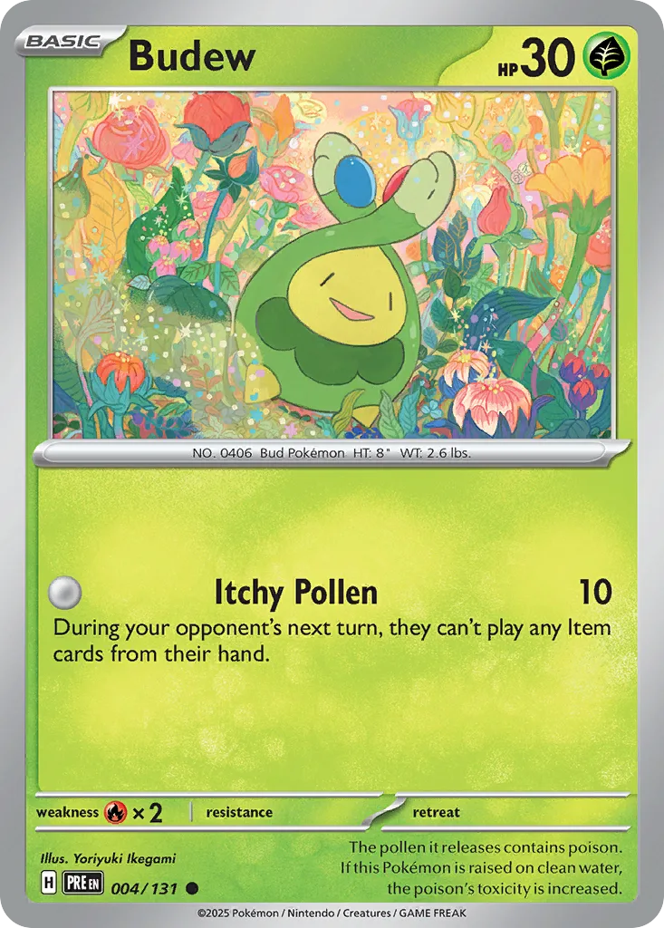 Budew (PRE 004) – Prismatic Evolutions – Normal