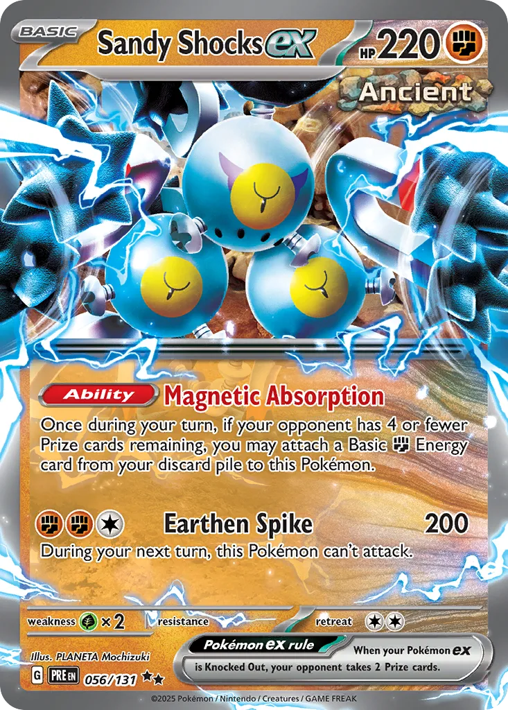 Sandy Shocks ex (PRE 056) – Prismatic Evolutions – Normal