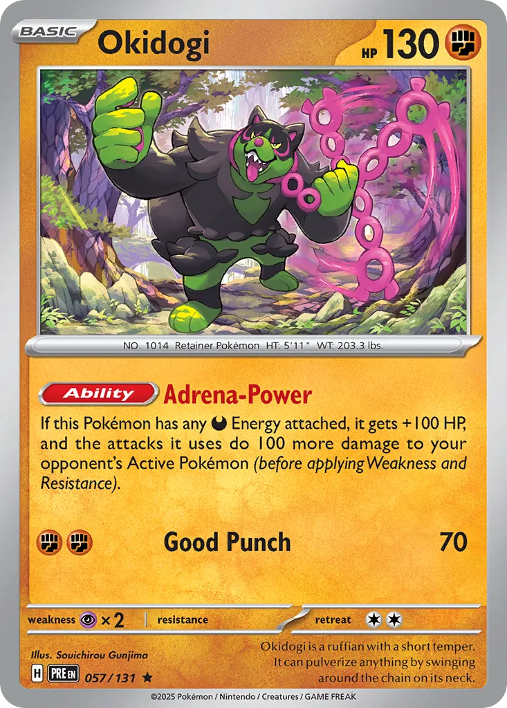 Okidogi (PRE 057) – Prismatic Evolutions – Normal