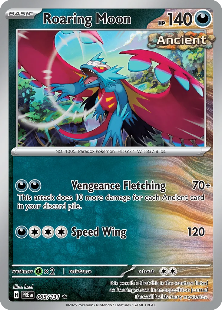 Roaring Moon (PRE 065) – Prismatic Evolutions – Normal