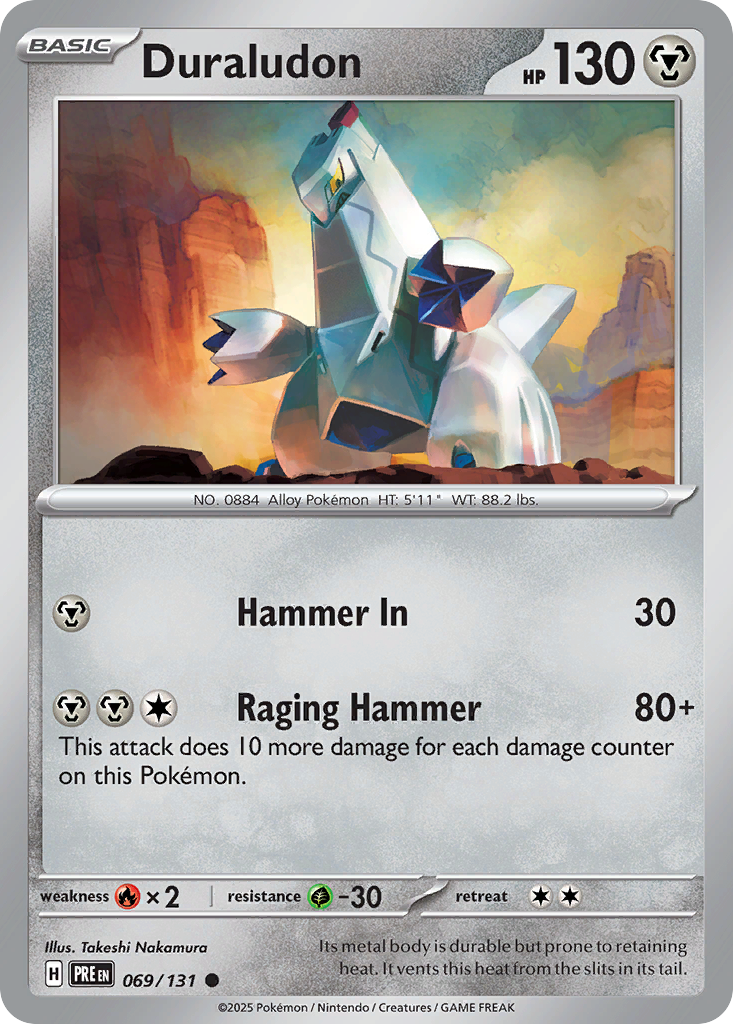 Duraludon (PRE 069) – Prismatic Evolutions – Normal