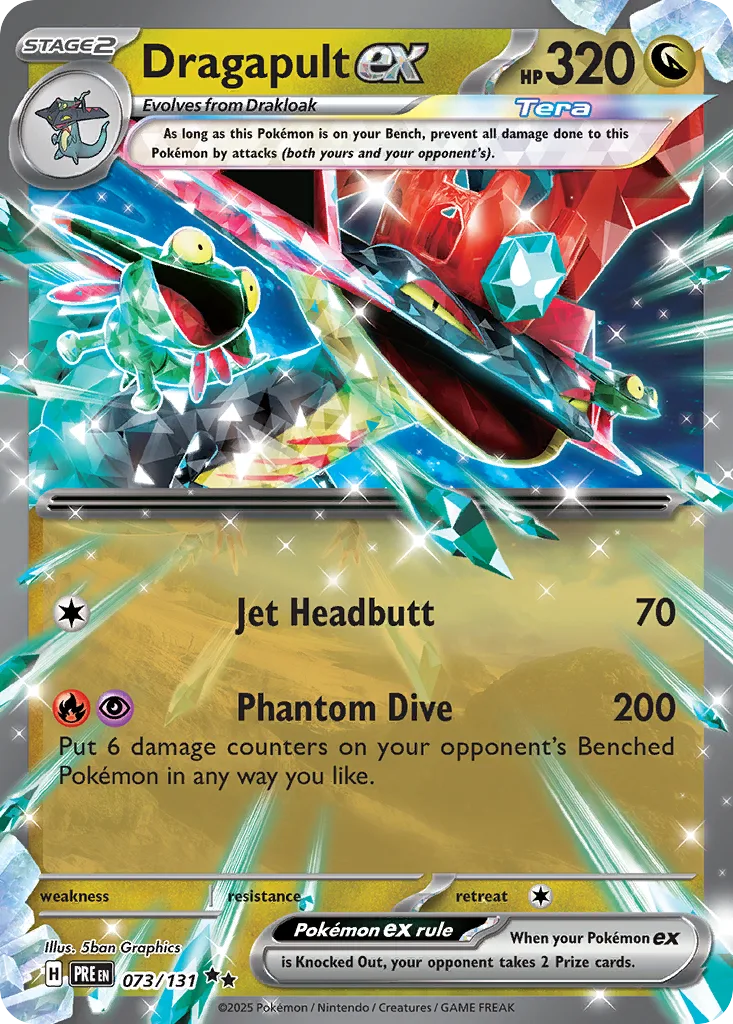 Dragapult ex (PRE 073) – Prismatic Evolutions – Normal