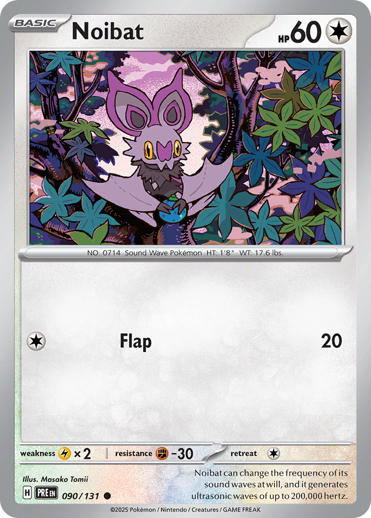 Noibat (PRE 090) – Prismatic Evolutions – Normal