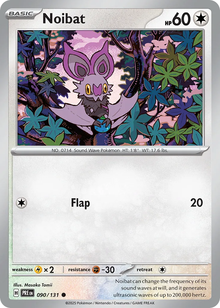 Noibat (PRE 090) – Prismatic Evolutions – Normal