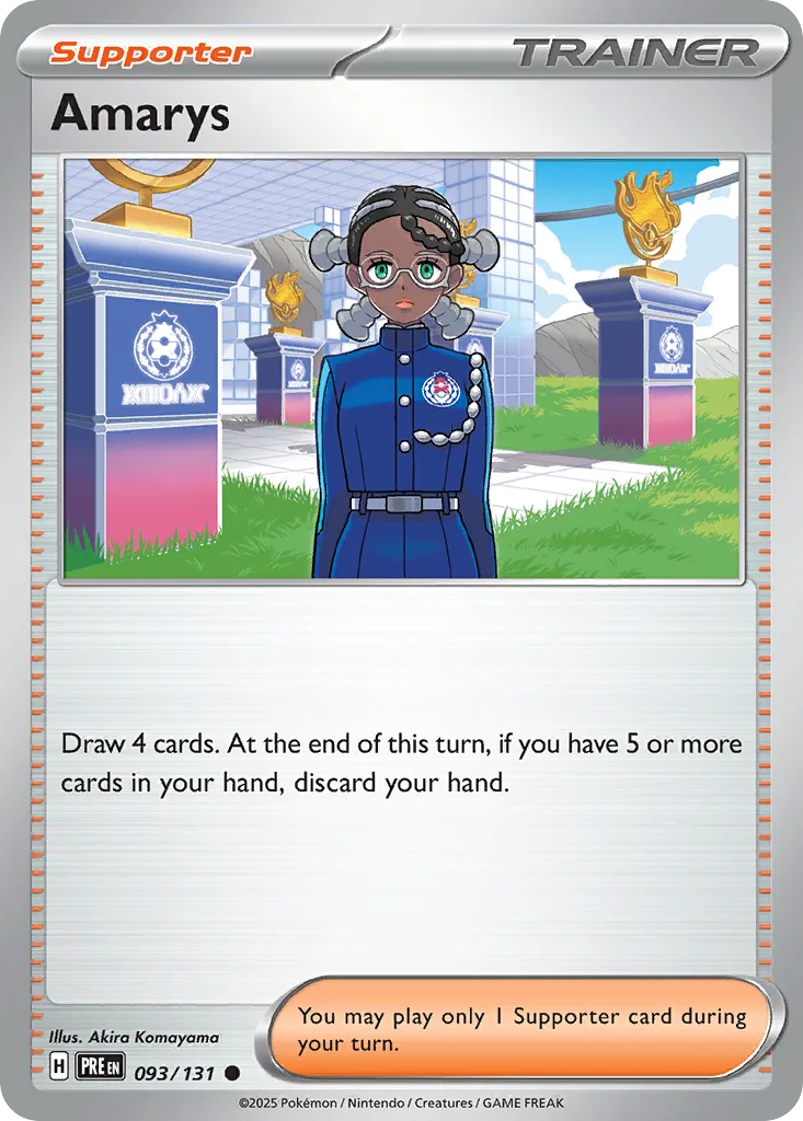 Amarys (PRE 093) – Prismatic Evolutions – Normal