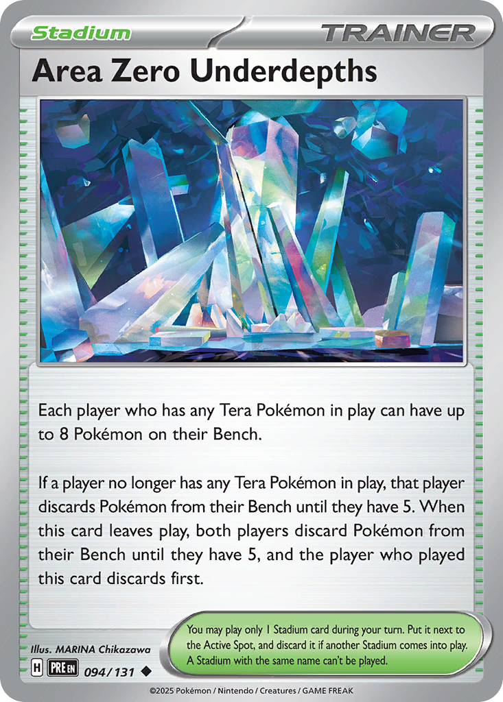 Area Zero Underdepths (PRE 094) – Prismatic Evolutions – Normal