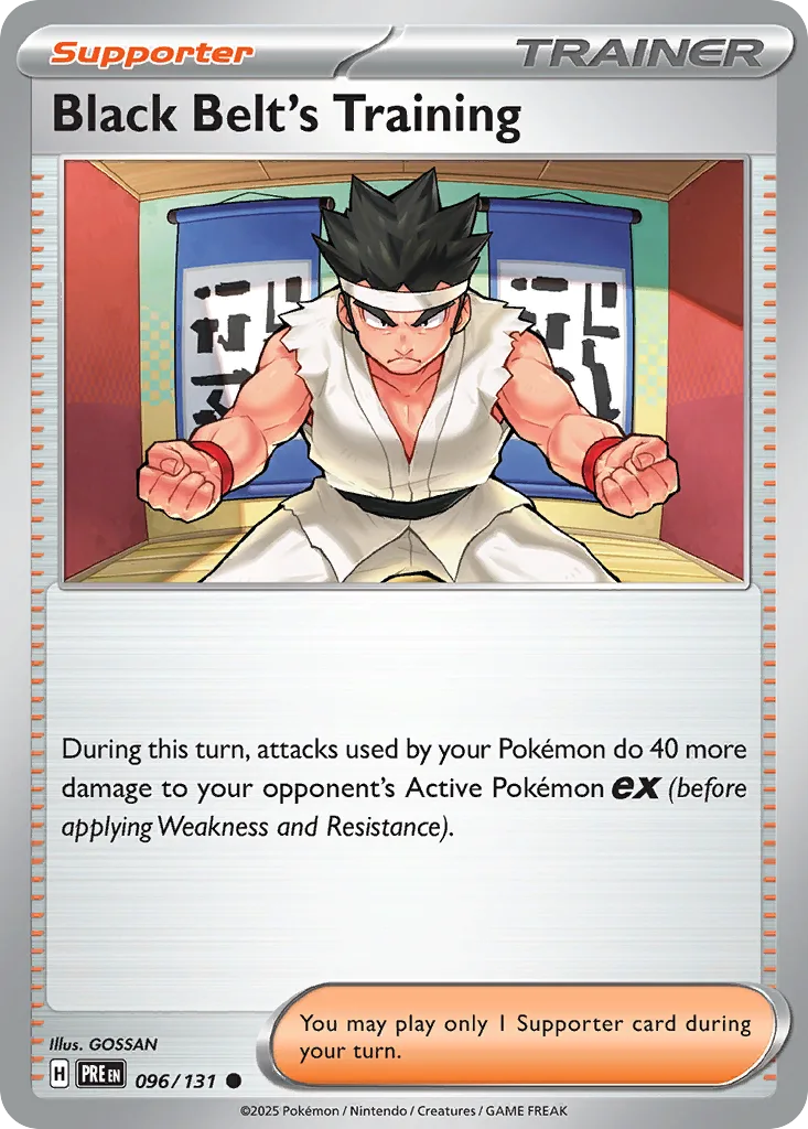 Black Belt's Training (PRE 096) – Prismatic Evolutions – Normal