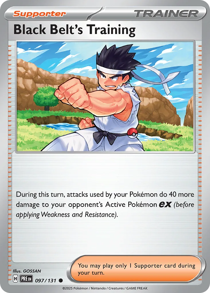 Black Belt's Training (PRE 097) – Prismatic Evolutions – Normal