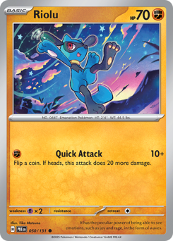 Riolu – Prismatic Evolutions – Normal