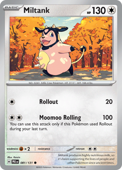 Miltank – Prismatic Evolutions – Normal