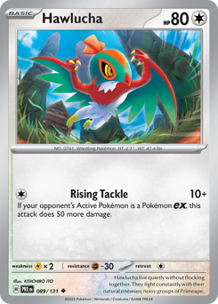 Hawlucha – Prismatic Evolutions – Normal