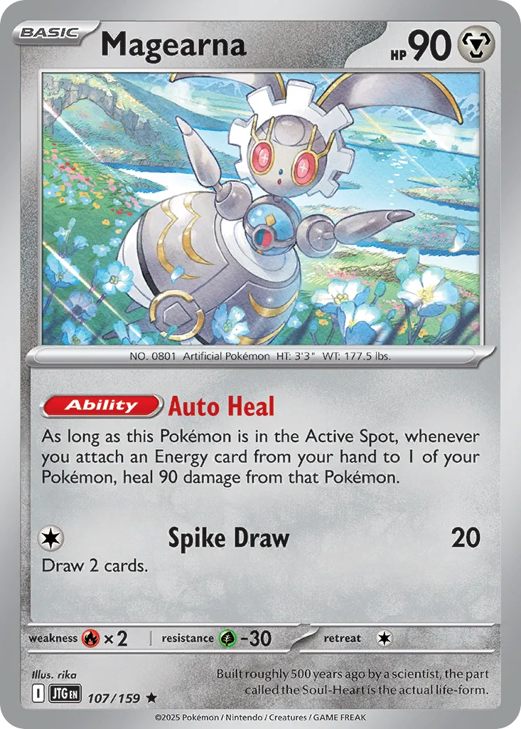 Magearna - HOLO (JTG 107) – Journey Together – Normal