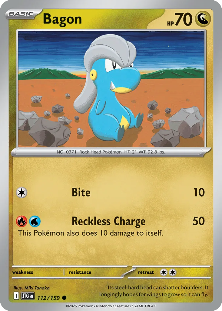 Bagon (JTG 112) – Journey Together – Reverse Holo