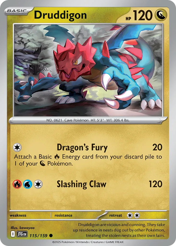 Druddigon (JTG 115) – Journey Together – Normal