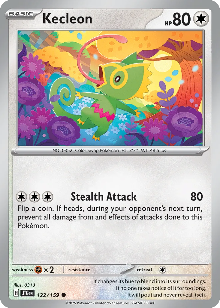 Kecleon (JTG 122) – Journey Together – Normal