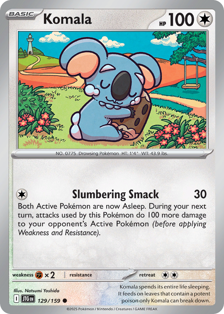 Komala (JTG 129) – Journey Together – Reverse Holo