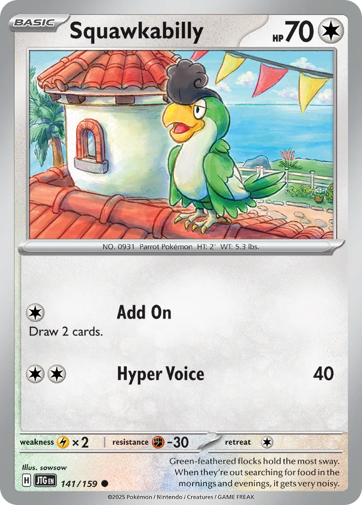 Squawkabilly (JTG 141) – Journey Together – Normal