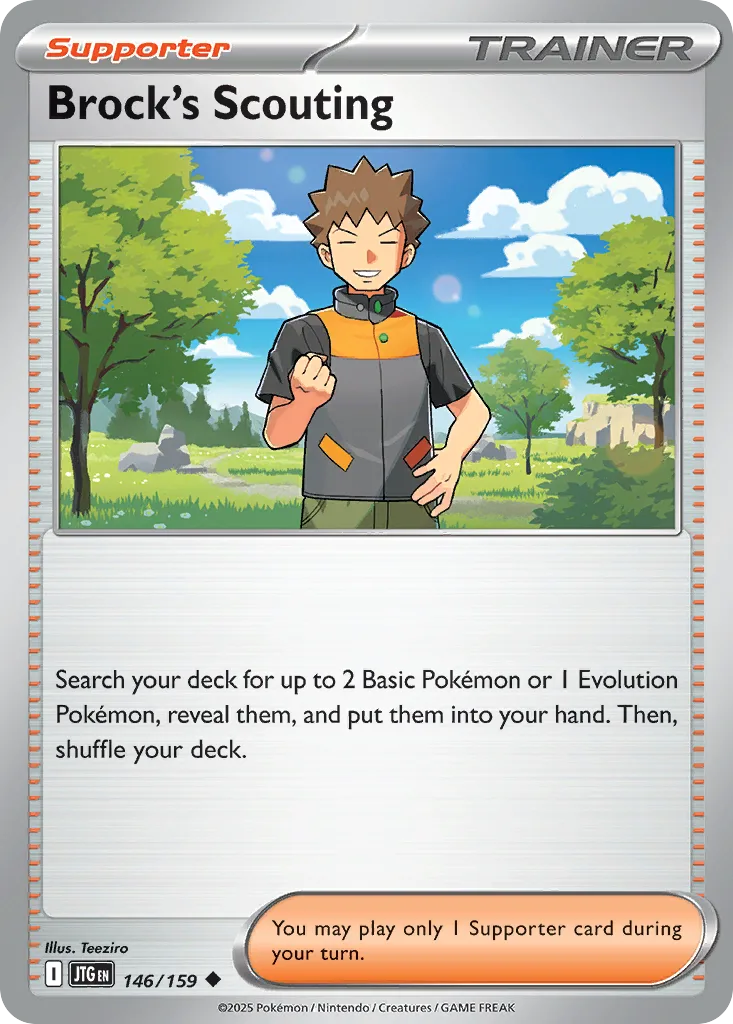 Brock's Scouting (JTG 146) – Journey Together – Normal