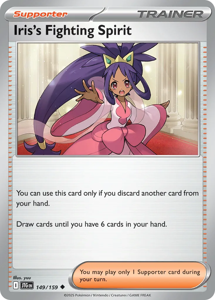 Iris's Fighting Spirit (JTG 149) – Journey Together – Normal