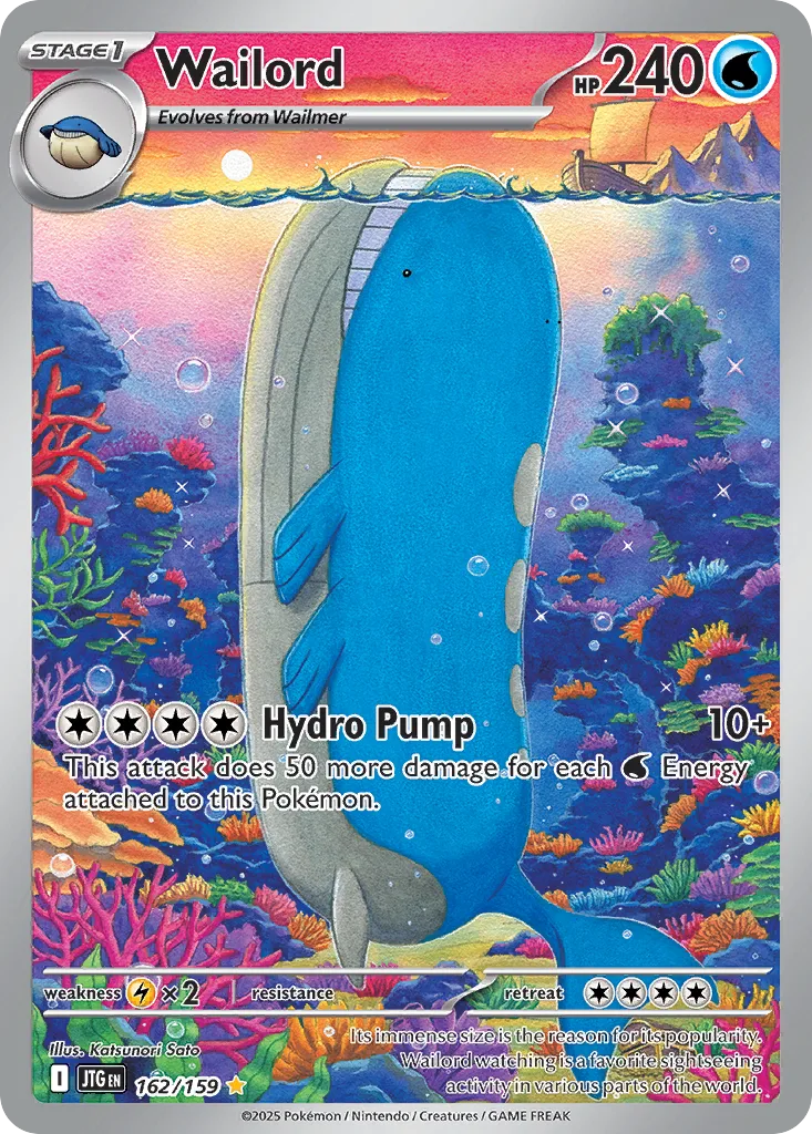 Wailord (JTG 162/159) – Journey Together – Normal
