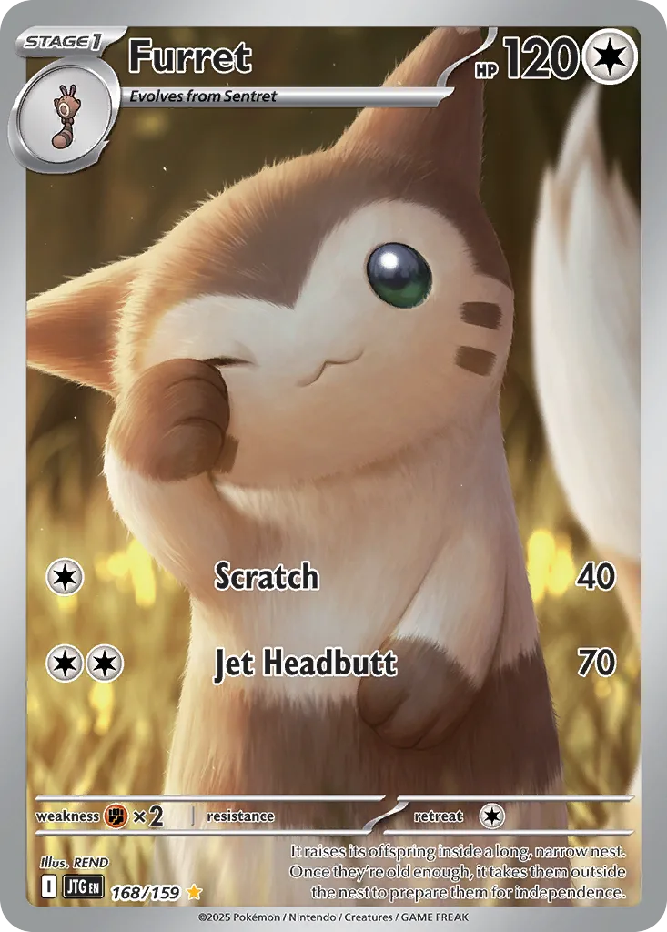 Furret (JTG 168/159) – Journey Together – Normal