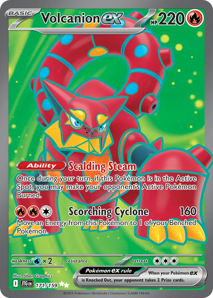 Volcanion ex (JTG 171) – Journey Together – Normal
